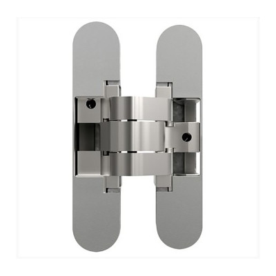 Петля скрытая Anselmi AN 141 3D FVZ хром. матовая 180 ° вес двери 40 кг, Hafele