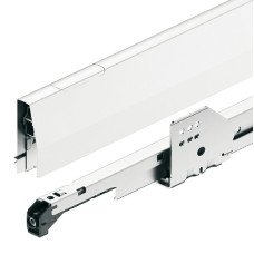 Hafele Matrix Box P 35 кг шухляда H = 92 L = 500, білий (направ. + боковини + прямоку. Рейлінг)