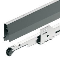 Hafele Matrix Box P 35 кг выдвижной ящик H=92 L=500, антрацит (направ.+боковины)