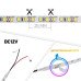 Свет - LED лента SMD 2835, 120 LED, 9W, 12V, теплый белый (915 Lm/m), IP20