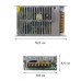 Трансформатор негерметичный, 12v 150W 12,5А (165х100х44 мм)