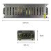 Трансформатор вузький негерметичний,12v 200W 16,5А (223х67х40 мм)