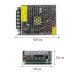Трансформатор негерметичный, 12v 120W 10А (115х80х37 мм)