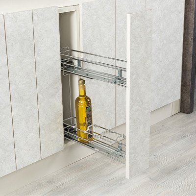 Starax Карго-15 MINI хром бічне кріплення 11см + Тандем BLUM п / в ліва