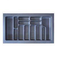Пенал для посуды антрацит 900 (840х490х55) Starax