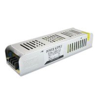 Трансформатор узкий негерметичный,12v 150W 12,5А (200х58х40 мм)