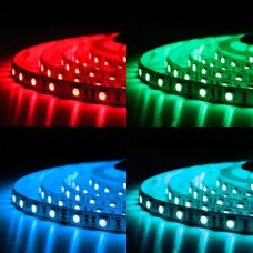 Свет - LED лента SMD 5050, 60 LED, 14,4W, 12V, RGB, IP20