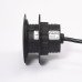 Вбудована розетка Versatag (1 силова розетка + 1 USB 5V (1P), кабель 2м, діам. -80, чорний ASA