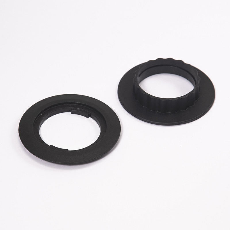 Вбудована розетка Versatag (1 силова розетка + 1 USB 5V (1P), кабель 2м, діам. -80, чорний ASA