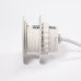 Встраиваемая розетка Versatag (1 силовая розетка + 1 USB 5V (1P),кабель -2м, диам. -80, белый ASA
