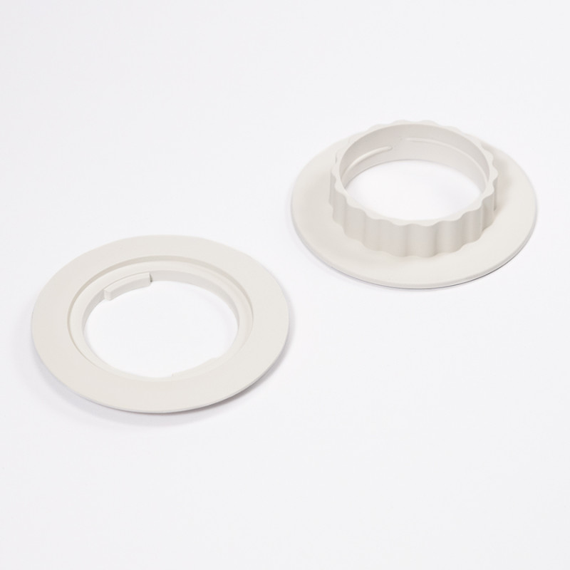 Встраиваемая розетка Versatag (1 силовая розетка + 1 USB 5V (1P),кабель -2м, диам. -80, белый ASA