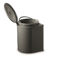 Ведро пластмассовое 10L, ардезия, INOXA