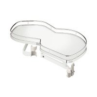 Hafele LeMans II Classic Магический угол - Набор полок, правый 600мм AntiSlip (2шт), хром/белый