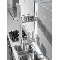 Starax Карго-15 MINI хром бічне кріплення 11см + Тандем BLUM п/в права
