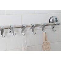 Крючок для держателей (рейлингов) на вакуумной присоске 440625-9011 хром
