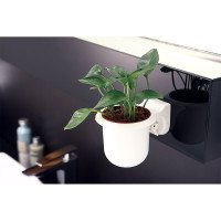 Корзина многофункциональная круглая на вакуумной присоске 461051-0611 белый