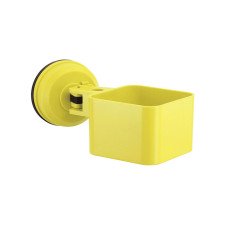 Кошик багатофункціональний квадратний на вакуумній присосці 441751-4028 жовтий