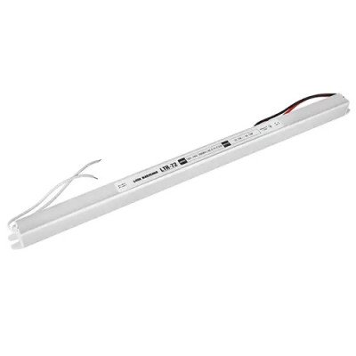 Трансформатор негерметичный (stick), 12v 72W 6А (376х18х18 мм)