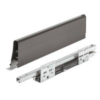 Hafele Matrix Box S35 кг выдвижной ящик H=120 L=500, антрацит (направ.+боковины)