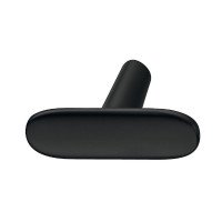 Ручка кнопка H2140 черный матовый 46 х 31 мм, Hafele