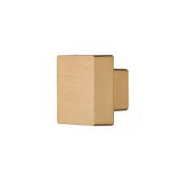 Ручка - кнопка латунь матовая 30 x 21,5 мм, Hafele