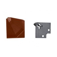 Бортик LuxeForm 104 внутрений коричневый стык