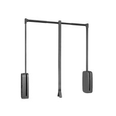 Пантограф SLING L=450-600 мм, нагр. 12кг., титан, Emuca