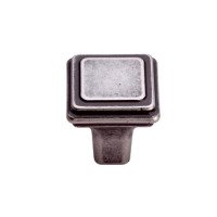 Gamet Ручка кнопка GR38-G0031 античное серебро
