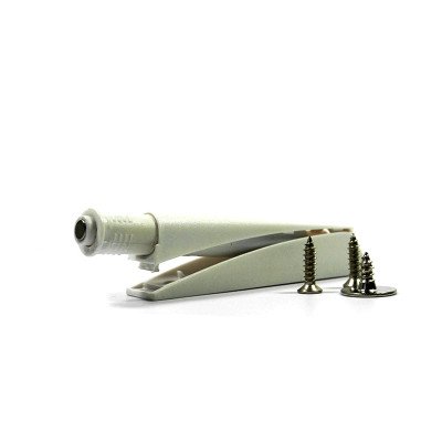 Штовхач LinkenSystem PUSH з магн. БІЛИЙ (White) NEW (з тримачем і круглою відповіддю зі шурупом)