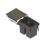 Відро-контейнер SEGREGO-500 графіт H=425 (2х20л) L-480 (482), Rejs