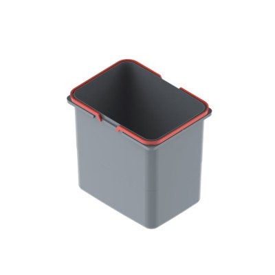 Ведро PRAKTIKO/JC графит, 20 л (без крышки и ручки), Rejs