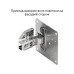 Пластина для ремонта петель 90х90