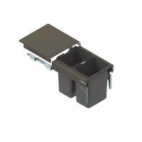 Відро-контейнер SEGREGO-450 графіт H=320 (2х15л) L-480 (482), Rejs