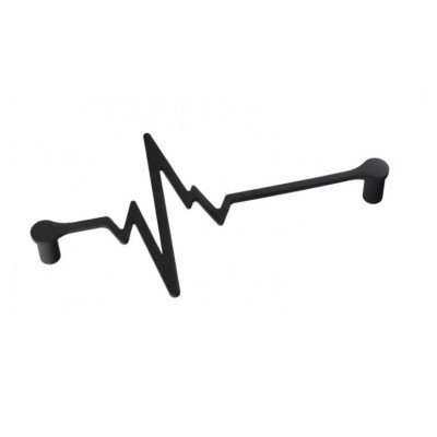 Ручка Ozkardesler Kapsan KKP-0065-160-В13 Матовая Черная