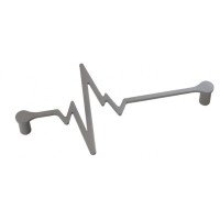 Ручка Ozkardesler Kapsan KKP-0065-160-В39 Антрацит матовий