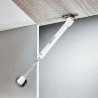 Лифт Газовый 80N сталь, белый Hafele