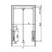 Пантограф LIFTER Basic 890-1120 металл/пластик белый