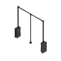 Пантограф LIFTER Basic 890-1120 метал/пластик чорний