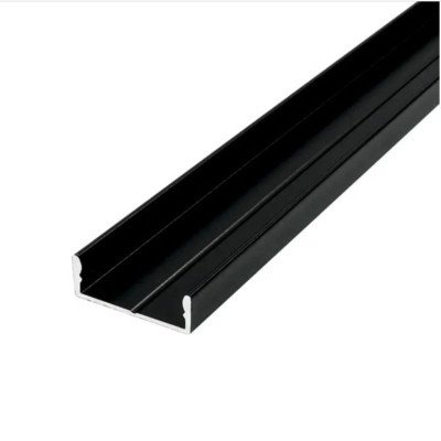 Профіль LED алюмінієвий ЛП7B 6.5х15,5 чорний (накладний, L-2000 мм)