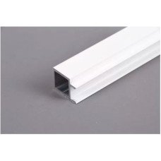 Профіль алюмінієвий під LED-підсвічування, білий L=5,95м