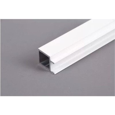 Профіль алюмінієвий під LED-підсвічування, білий L=5,95м