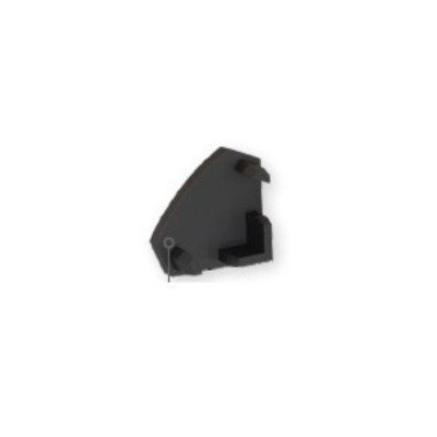 Профиль LED LUMINO заглушки к угловому профилю, черная Rejs (47293)