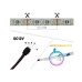 Світло - LED стрічка SMD 5050, 60 LED, 18W, 12V, RGBW, IP20