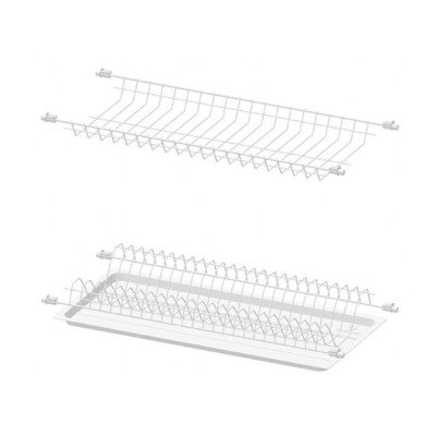 Сушка L= 40 белая STANDARD 1 (с поддоном) Rejs