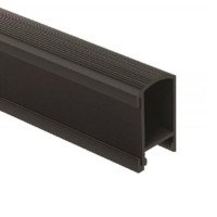 Профиль LED LUMINO прямоугольный светодиодный алюм., чёрный мат  L=3000 мм, Rejs