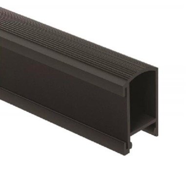 Профіль LED LUMINO прямокутний світлодіодний алюм., чорний мат L=3000 мм, Rejs