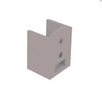 Профиль LED LUMINO заглушка к прямоугольному профилю (1 комп.=2 шт.), серебряный, Rejs