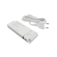 Блок живлення MASTER SLIM LED 12V, 60W, input 220-240VAC, 6 портів mini AMP, IP20 + Щоб пит 1,5м
