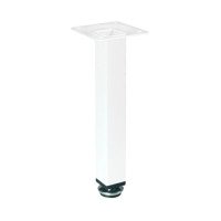 Ножка с регулировкой квадратная Nelio 25x25/200 белый  GIFF
