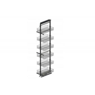 Стеллаж MAXIMA CLASSIC Cargo-40 maxi 6 уровней (1900-2100) графит Rejs (без направл.)
